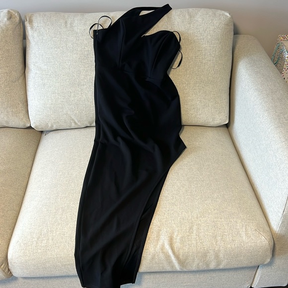 Selfie Leslie - Shooting Stars One-Shoulder Midi Dress - Size M - Never Worn NWT - Picture 5 of 7